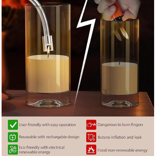 USB Rechargeable Electric Kitchen Lighter